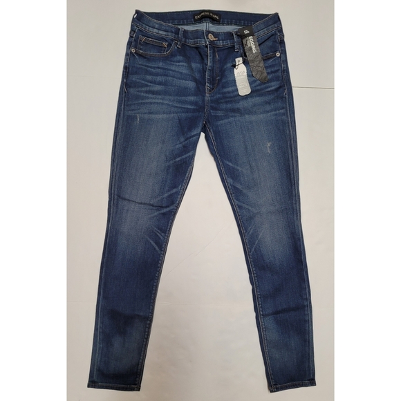 NWT Express Mid Rise Legging Jeans - Picture 2 of 4